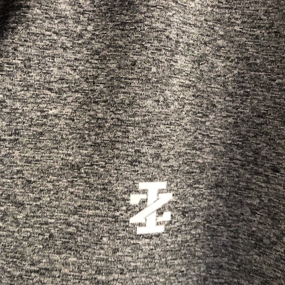 Izod Mens Golf Quarter Zip Grey Pullover Large - Picture 7 of 8